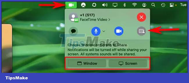 How to share iPhone, iPad, Mac screen with FaceTime Picture 4