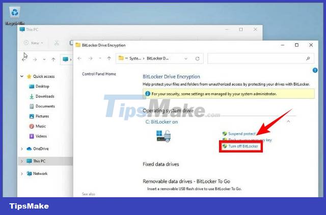 How to turn off BitLocker on Windows 11, turn off hard drive encryption Picture 15
