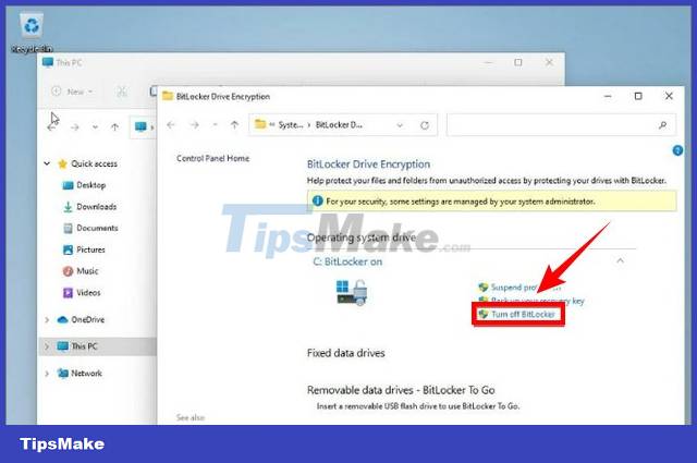 How to turn off BitLocker on Windows 11, turn off hard drive encryption Picture 4