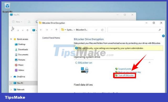 How to turn off BitLocker on Windows 11, turn off hard drive encryption Picture 8