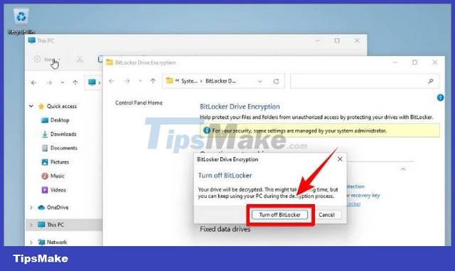 How to turn off BitLocker on Windows 11, turn off hard drive encryption ...