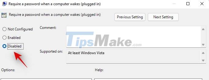 How to turn off password request after Sleep on Windows 11 Picture 8