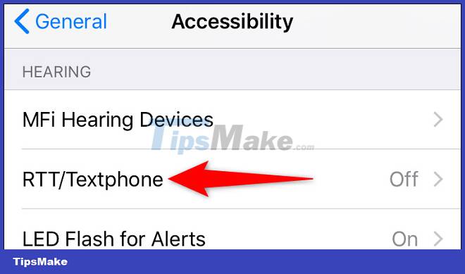 Picture 2 of How to turn off the RTT feature on iPhone