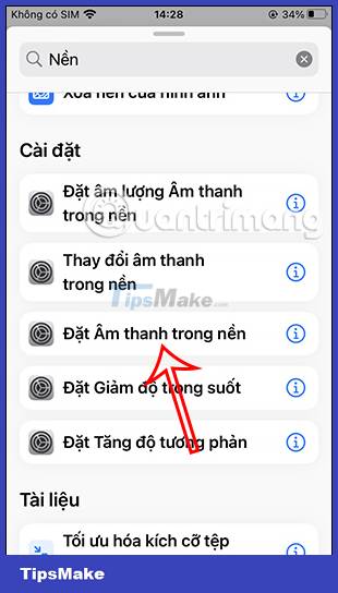 How to turn on background sound from iPhone home screen Picture 3