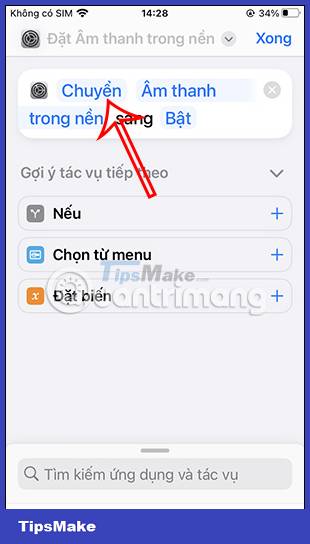 How to turn on background sound from iPhone home screen - TipsMake.com