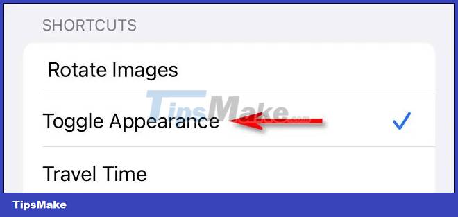 How to turn on dark mode by tapping on the back of iPhone Picture 11