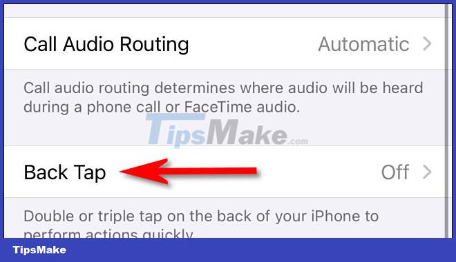 How to turn on dark mode by tapping on the back of iPhone Picture 9