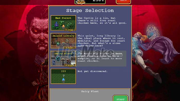 How to unlock and complete Dairy Plant in Vampire Survivors Picture 2