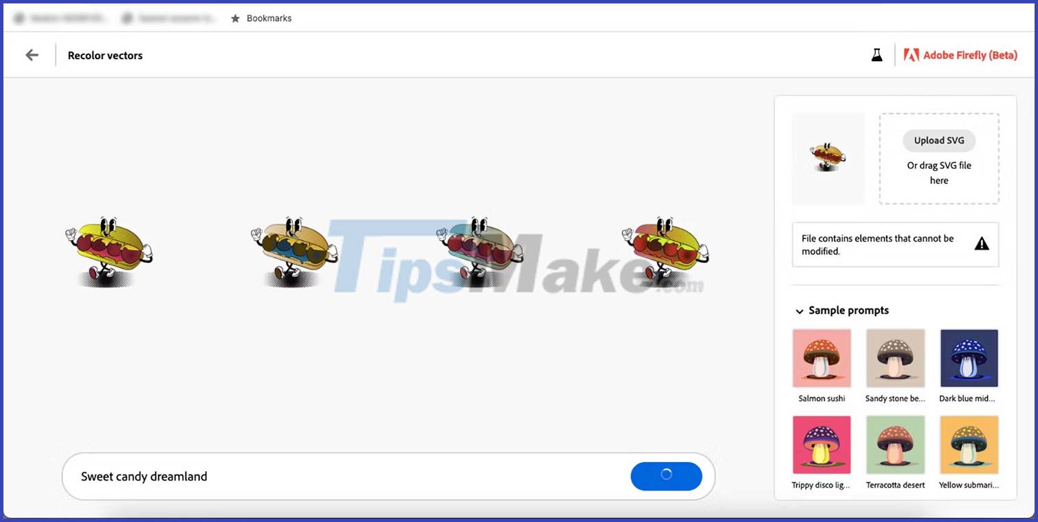 How to use Adobe Firefly's Vector Recoloring AI tool Picture 5