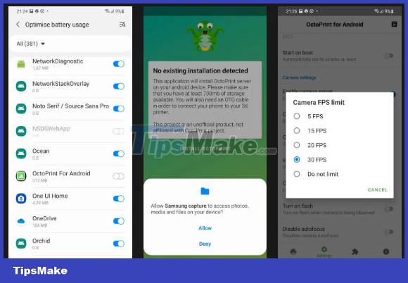 How to use an old Android phone as an OctoPrint server for 3D printers Picture 4