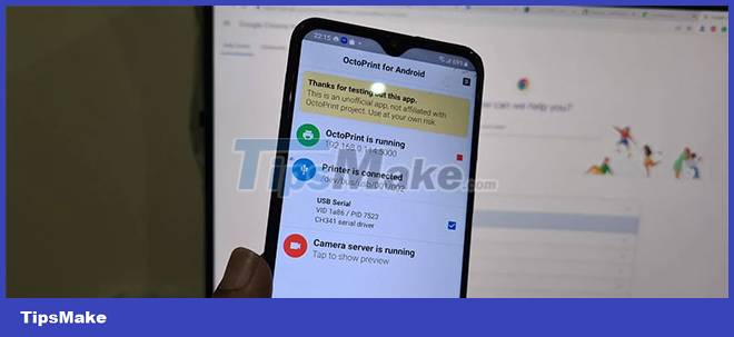 How to use an old Android phone as an OctoPrint server for 3D printers Picture 9