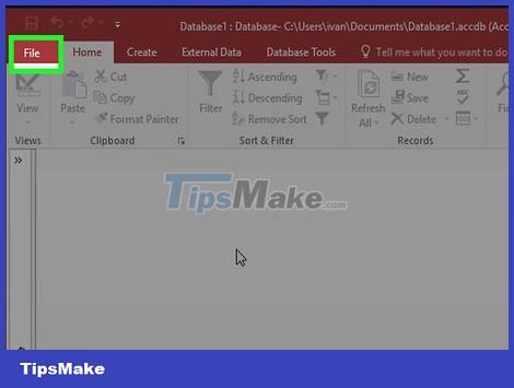 How To Use Basic Microsoft Access - TipsMake.com