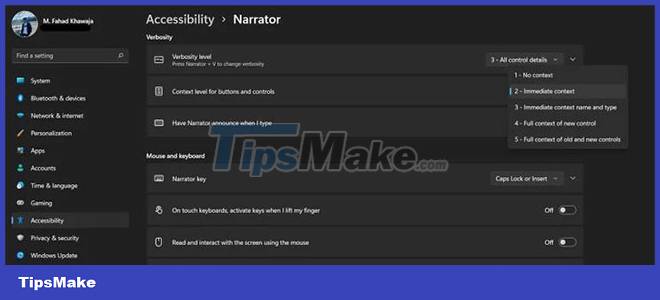 How to use Narrator on Windows 11 Picture 3