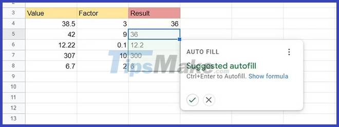 How to use the FLOOR function in Google Sheets Picture 6