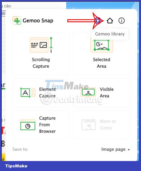 How to use the Gemoo Snap utility to take a screenshot of the computer screen Picture 5