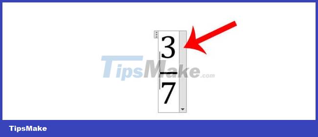 How to write fractions in Word is very simple Picture 7