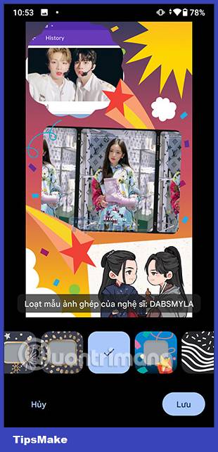 Instructions for choosing a photo collage frame on Google Photos Picture 6