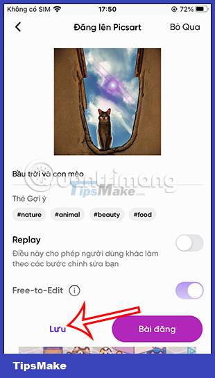 Instructions for creating images from descriptions on PicsArt Picture 12