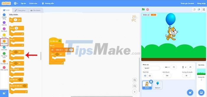 Instructions for creating simple games on Scratch Picture 10