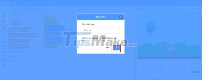 Instructions for creating simple games on Scratch Picture 6