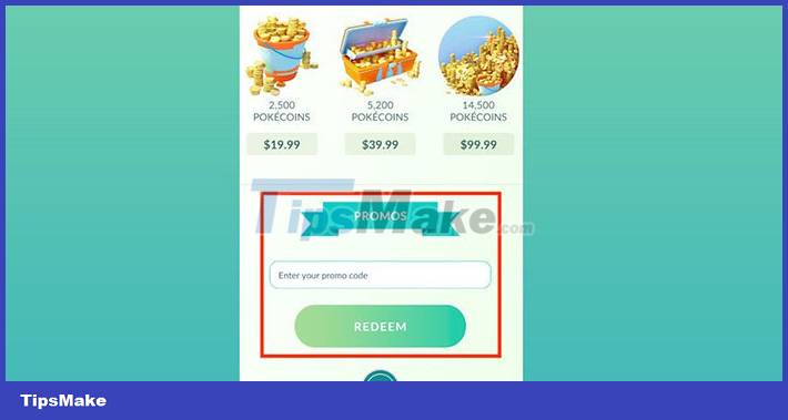 Instructions for entering and the latest Pokémon GO codes Picture 4