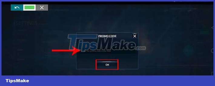 Instructions for entering codes and the latest Modern Warships codes Picture 4