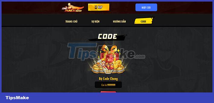 Instructions for entering the latest ONE PUNCH MAN: The Strongest code and code Picture 2