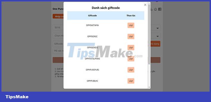Instructions for entering the latest ONE PUNCH MAN: The Strongest code and code Picture 4