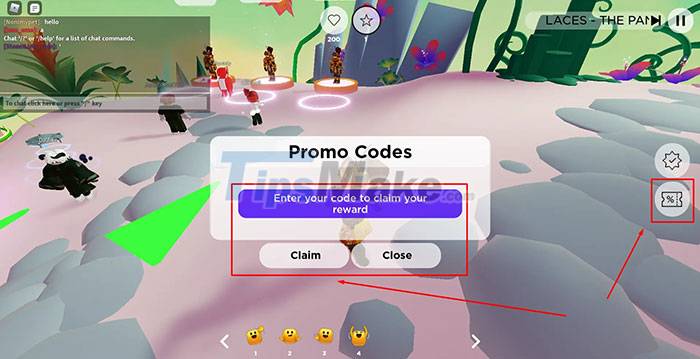 Instructions for entering the latest Spotify Island codes and codes Picture 2