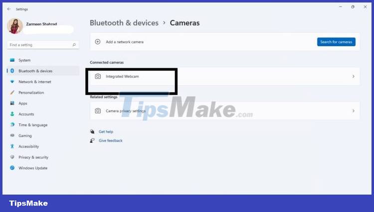 Instructions for managing cameras on Windows 11 PCs Picture 5