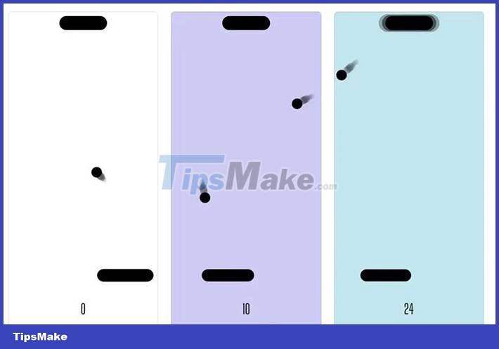 Instructions for playing the game Hit the Island on Dynamic Island Picture 2
