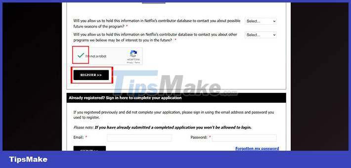Picture 8 of Instructions for registering to participate in Squid Game: The Challenge