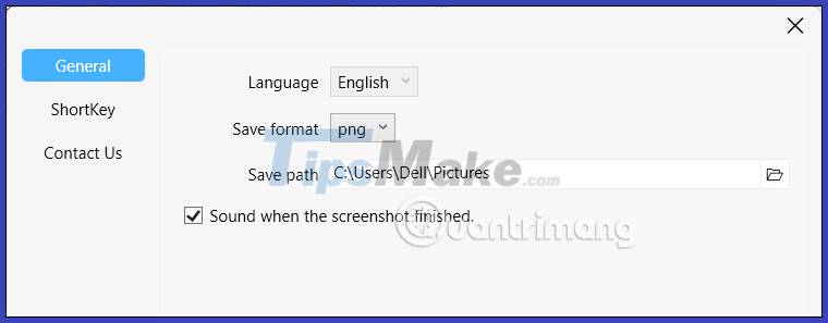 Instructions for using Screenshot HD to take screenshots Picture 5