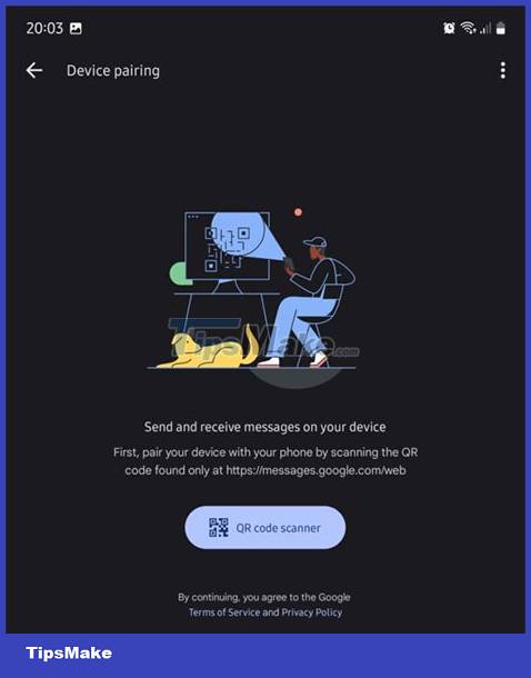 Instructions for using the Google Messages application on computers Picture 3