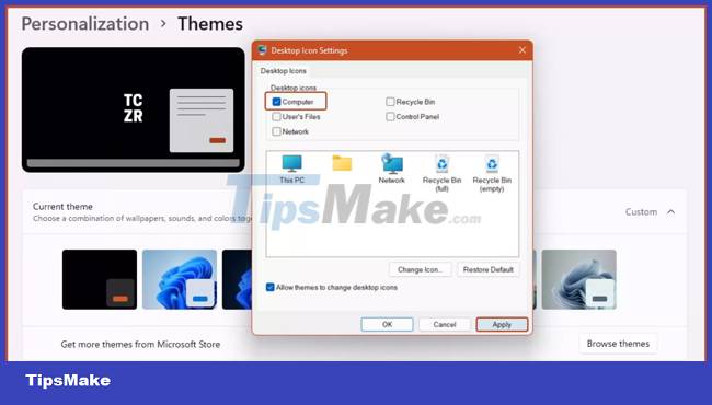 Instructions on how to bring This PC to Desktop on Windows 11 Picture 3