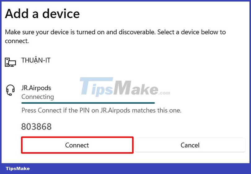 Instructions on how to connect AirPods to Windows 11 laptops are extremely simple Picture 5