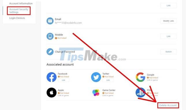 Instructions on how to delete Genshin Impact account Picture 2