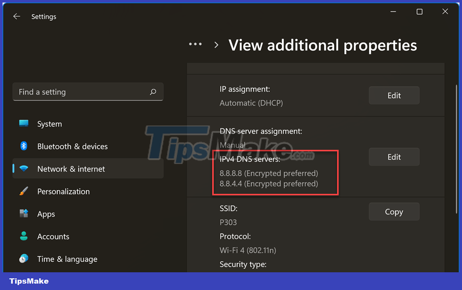 Instructions to change DNS Server on Windows 11 Picture 9
