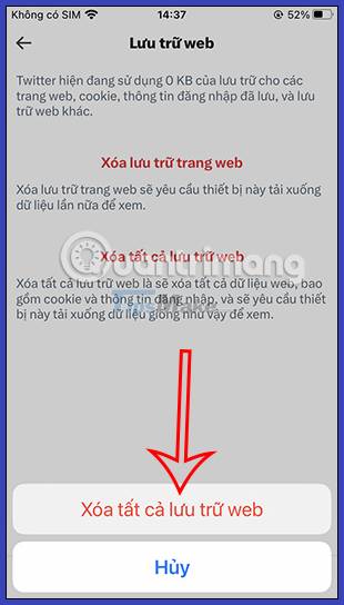Instructions to clear cache on Twitter are very simple Picture 15