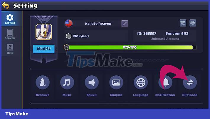 Instructions to enter the code and the latest Valor Legends codes Picture 4