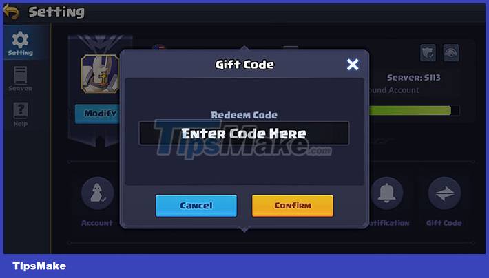 Instructions to enter the code and the latest Valor Legends codes Picture 5