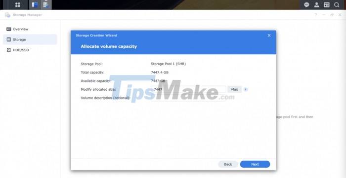 Instructions to install NAS DS1621+ as a file server for businesses Picture 10