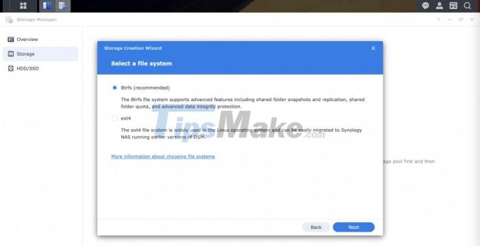 Instructions to install NAS DS1621+ as a file server for businesses Picture 11