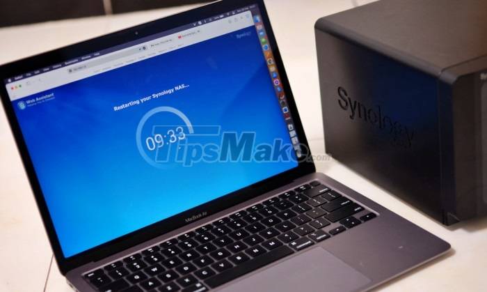 Instructions to install NAS DS1621+ as a file server for businesses Picture 2