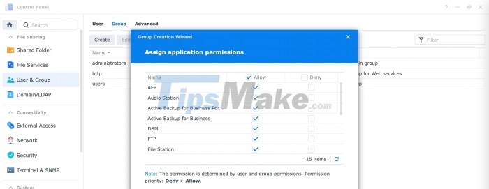 Instructions to install NAS DS1621+ as a file server for businesses Picture 23
