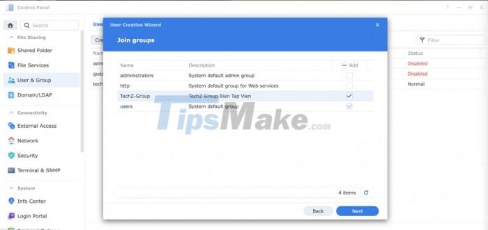 Instructions to install NAS DS1621+ as a file server for businesses Picture 27