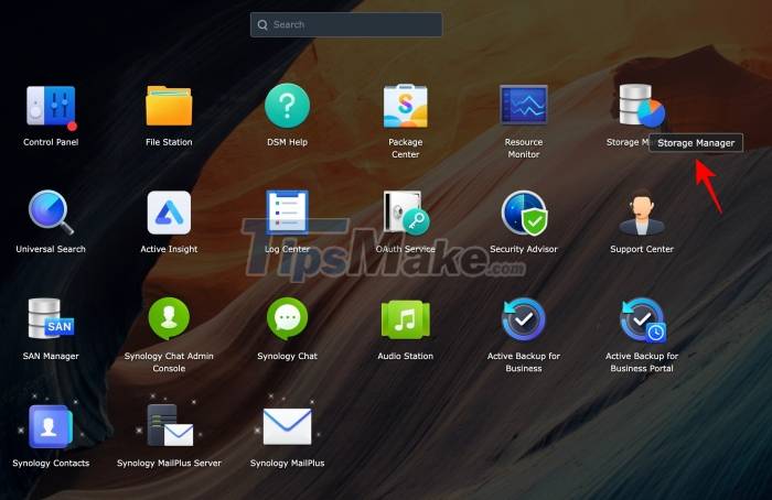 Instructions to install NAS DS1621+ as a file server for businesses Picture 3
