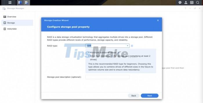 Instructions to install NAS DS1621+ as a file server for businesses Picture 6