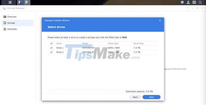 Instructions to install NAS DS1621+ as a file server for businesses Picture 7