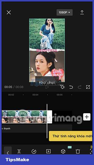Instructions to reverse video on Capcut Picture 4